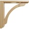Ekena Millwork 2 1/2"W x 14 3/4"D x 14 1/4"H Reece Shelf Bracket, Cherry BKT02X14X14RECH - alternate 2